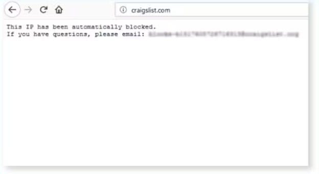 Understanding Craigslist IP Blocks