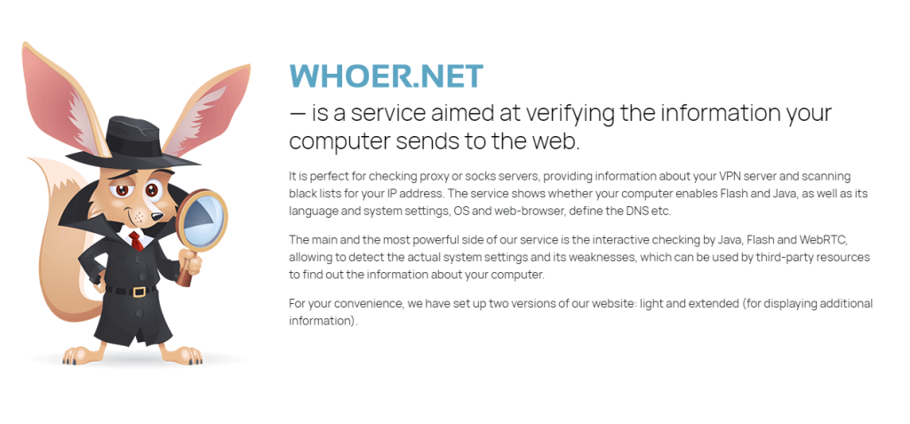 whoer.net official site
