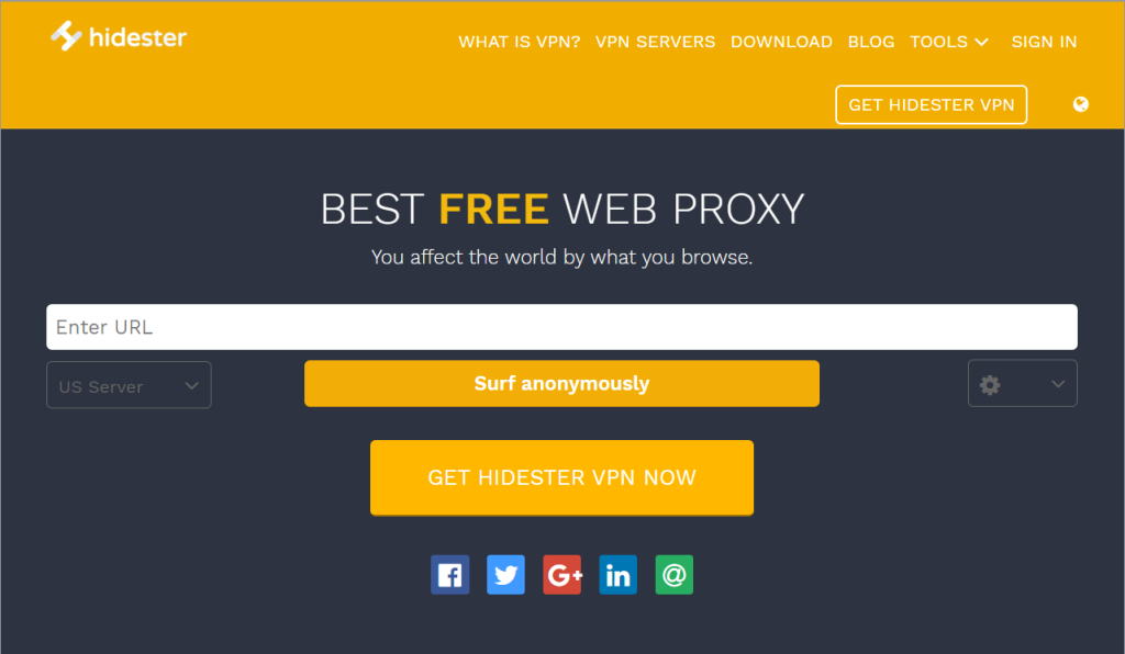 What is Hidester Proxy