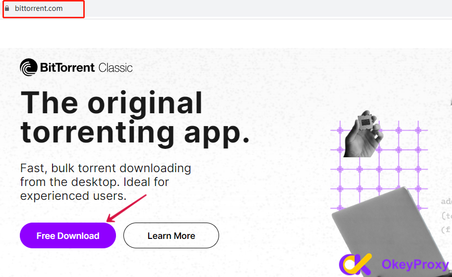 The original torrenting app