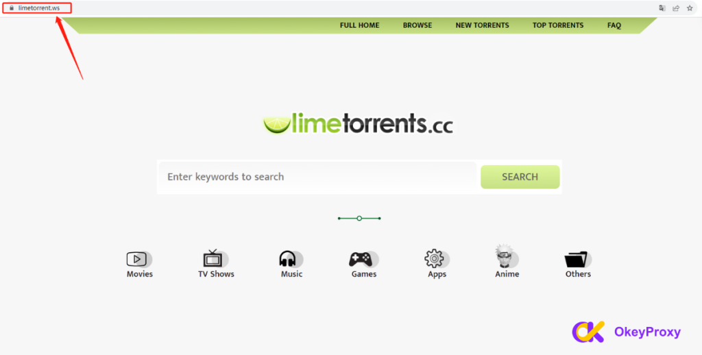 LimeTorrent Proxy