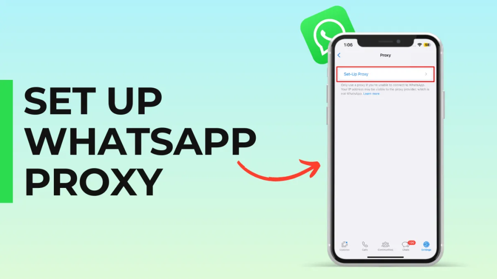 how to setup whatsapp proxy