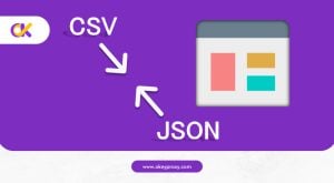 csv 与 json