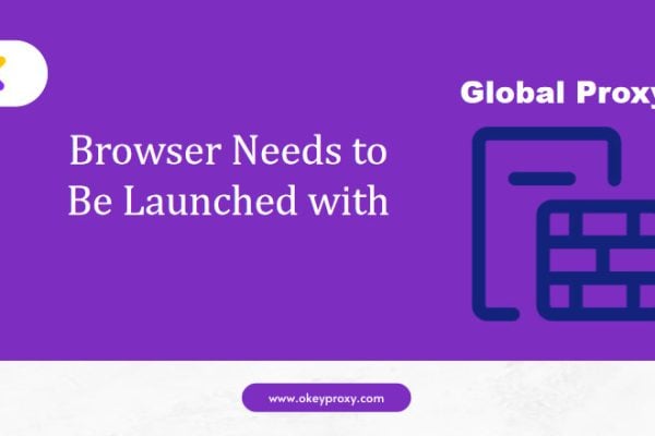 browser needs to be launched with the global proxy bug