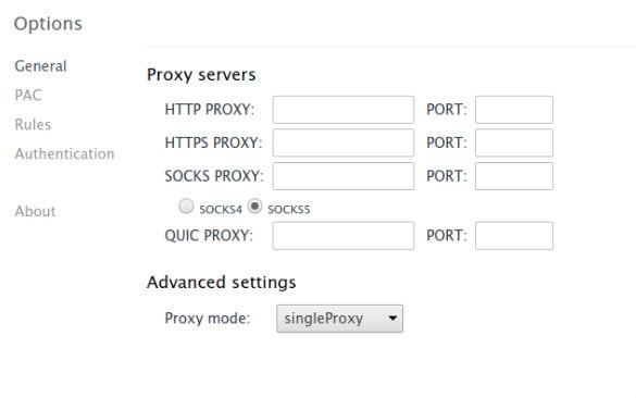 proxy helper chrome