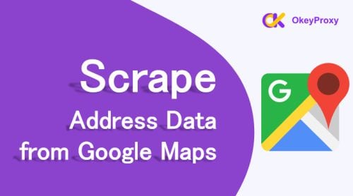 scrape address data from google maps