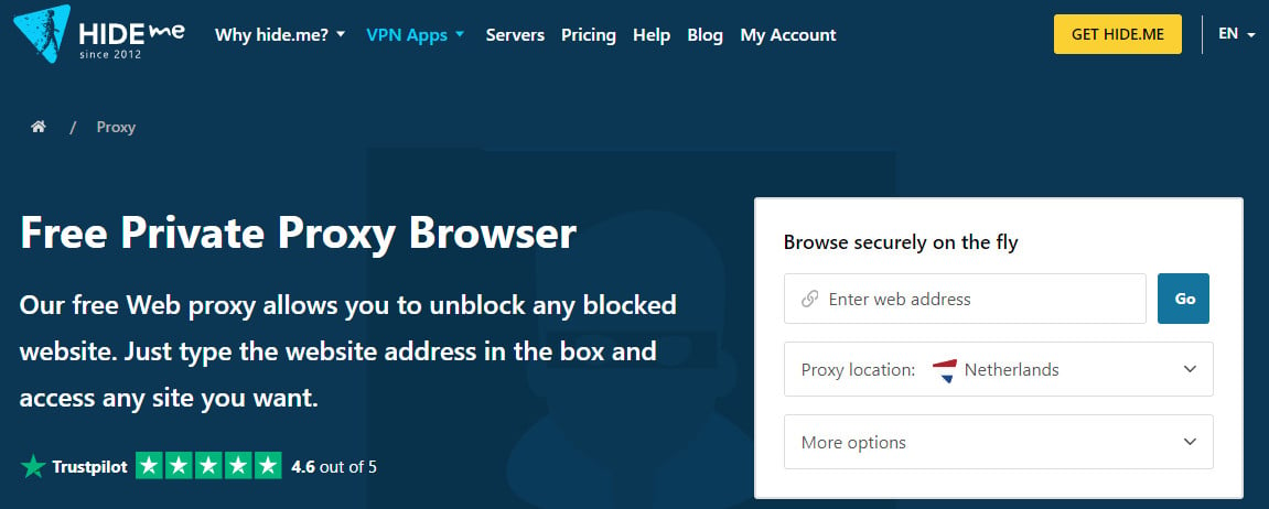 hide me web proxy
