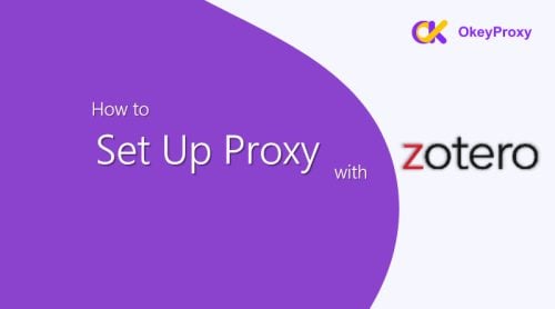 how to set up proxy with zotero