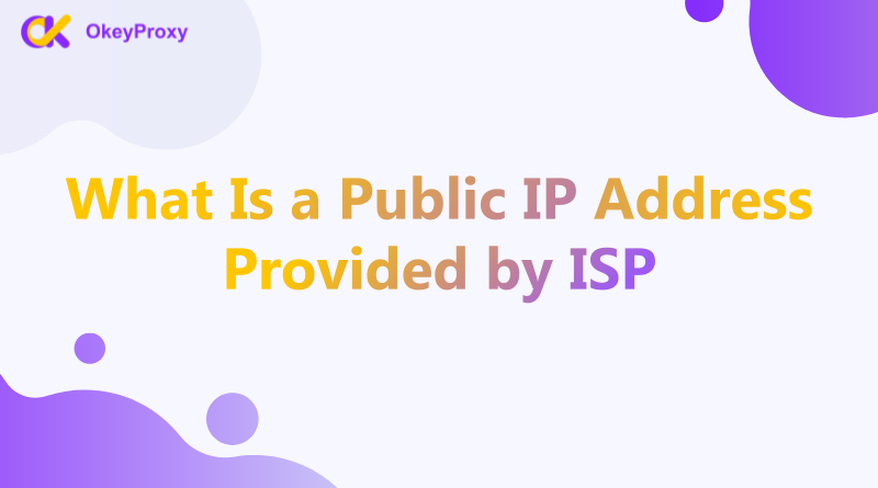 public ip address provided by isp