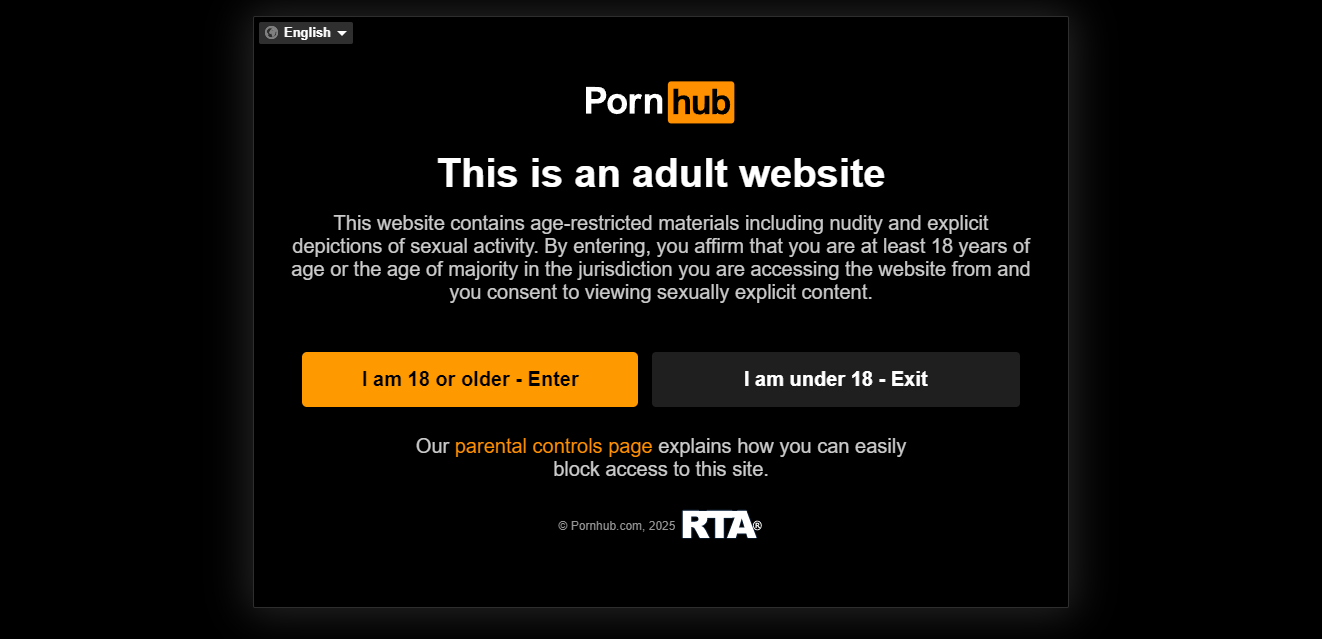 pornhub blocked in us states